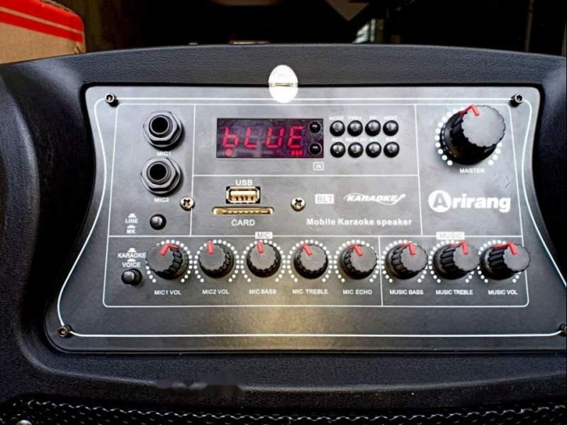 Loa kéo Arirang Mik -3600 (Kèm 2 mic) 600W Bass 40cm