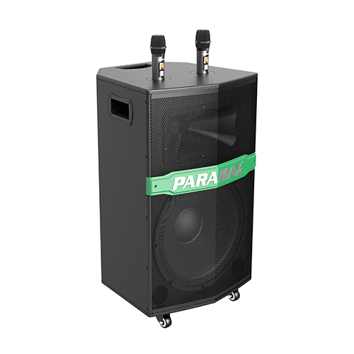Loa kéo PARAMAX HG-365 (Kèm 2 mic) 800W Bass 40cm 15''
