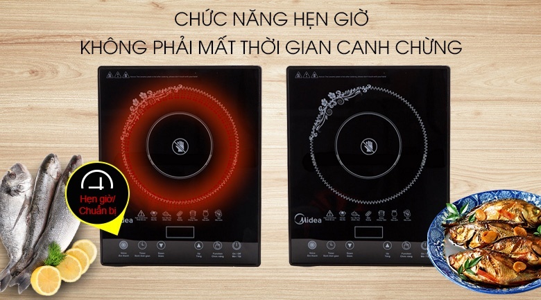 Bếp hồng ngoại Midea MIR-T2013DA 2100 W