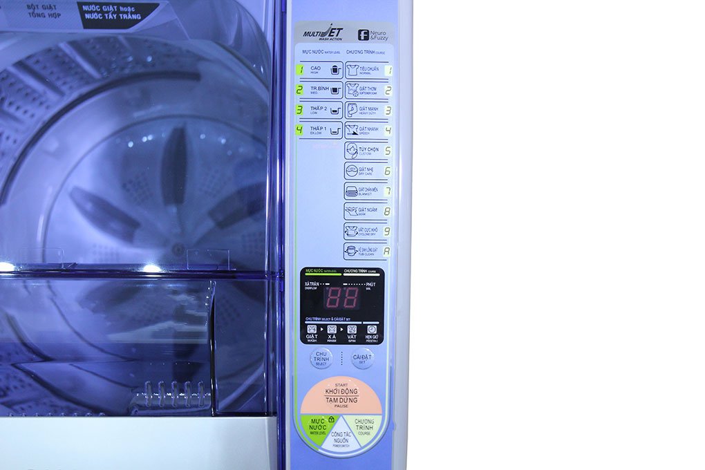 Máy giặt 8 Kg Aqua AQW-U800Z2T lồng nghiêng