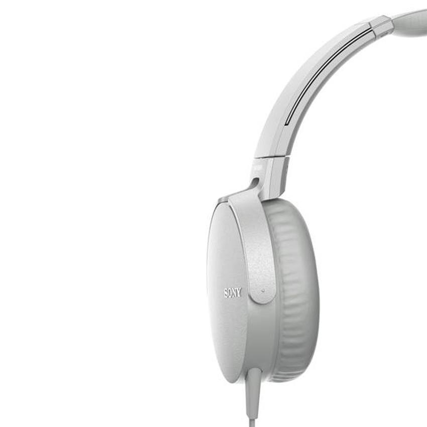 Tai nghe chụp đầu MDRXB550APWCE (Có Micro)