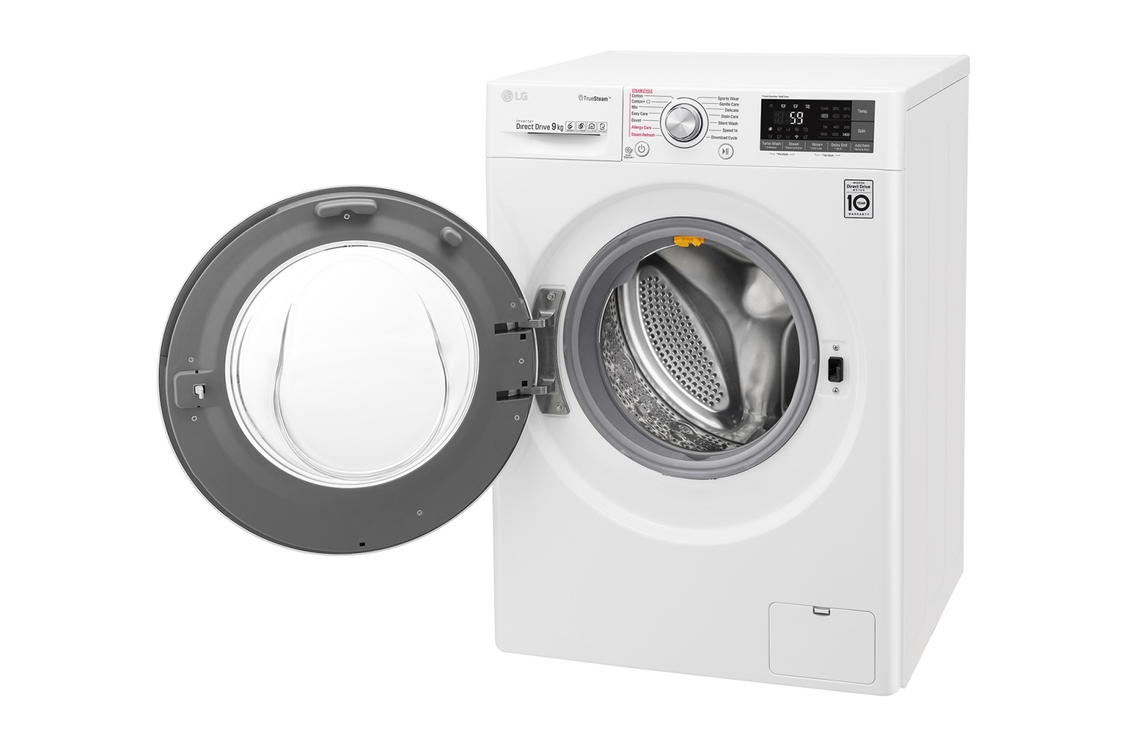 Máy giặt LG lồng ngang 9kg FC1409S4W Inverter Direct Drive