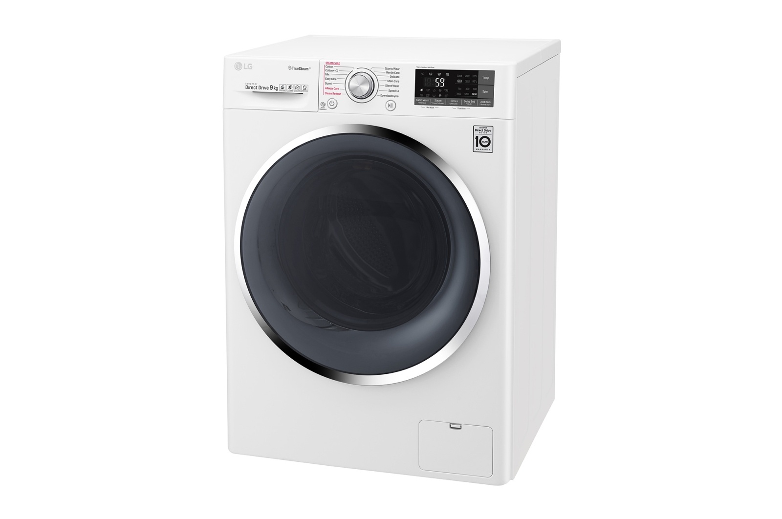 Máy giặt LG lồng ngang 9kg FC1409S4W Inverter Direct Drive