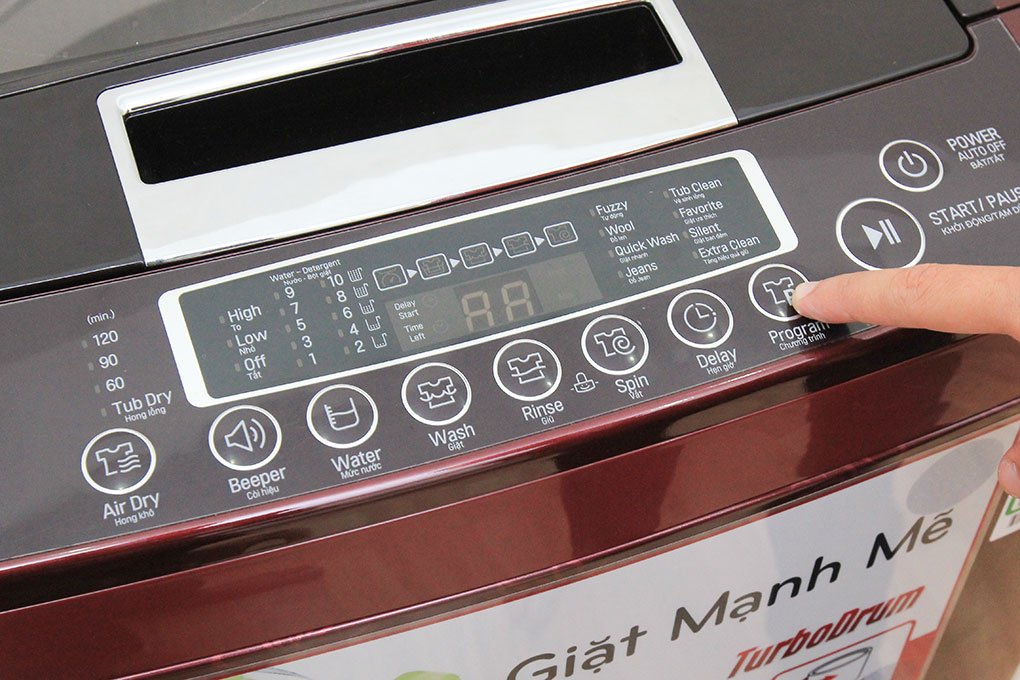 Máy giặt 9 Kg LG WF-S9019DR lồng đứng