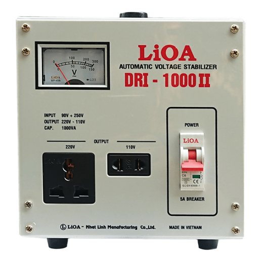 Ổn áp 1 Pha Lioa DRI - 1kVA-II
