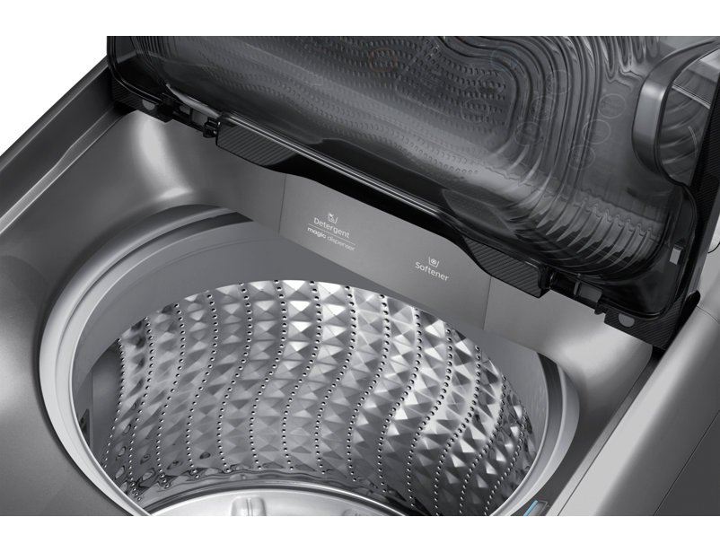 Máy giặt 12 Kg Samsung WA12J5750SP/SV Activ Dualwash