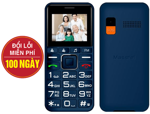 Điện thoại Masstel Fami C3 Blue