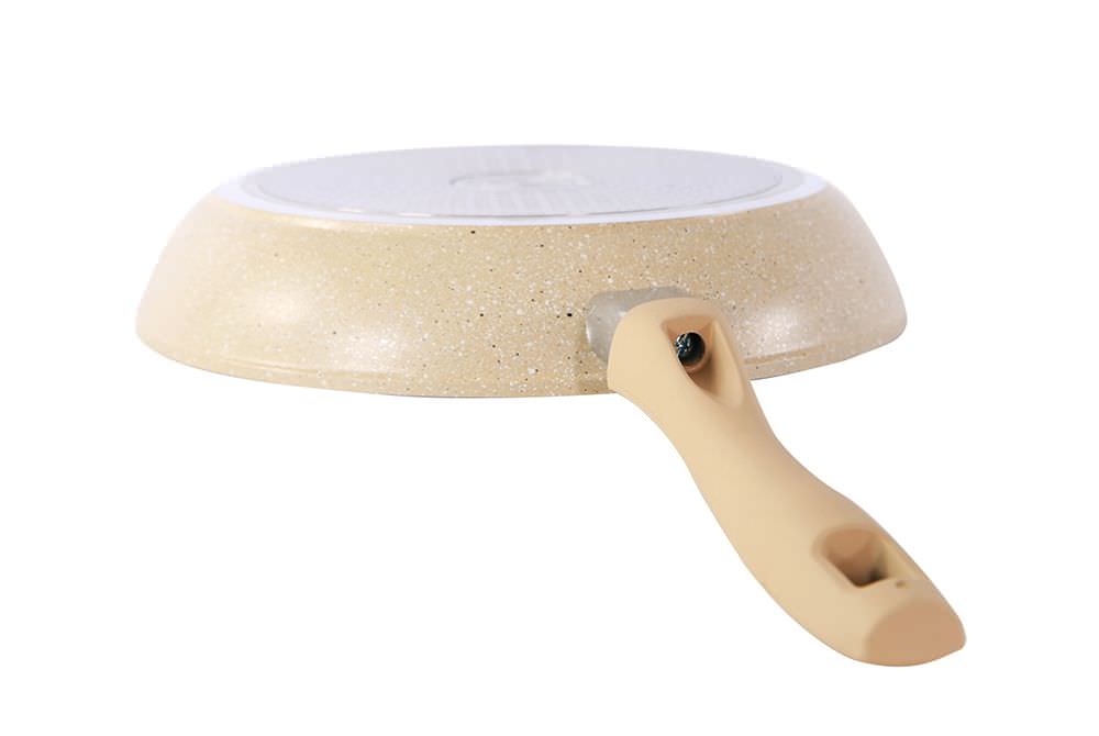 Chảo cao cấp vân đá trắng đáy từ Sunhouse SFP24 (24CM)