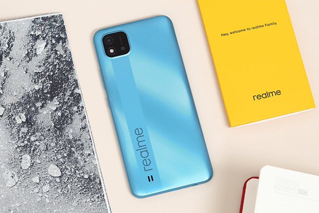 Điện Thoại Realme RMX3063 - C20 Xanh Biển