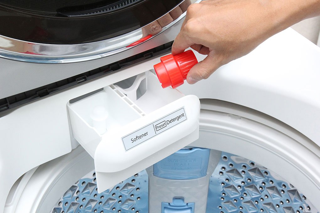 Máy giặt 10 Kg Toshiba DE1100GV(WS) lồng đứng