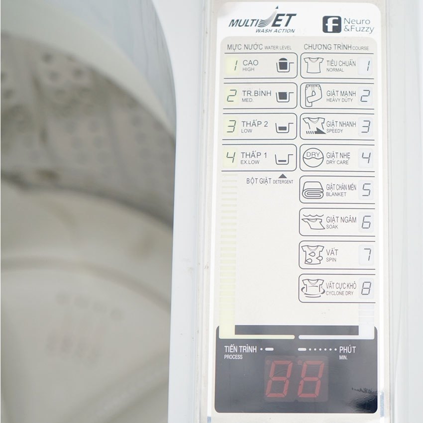 Máy giặt 8 Kg Aqua AQW-S80KT lồng đứng