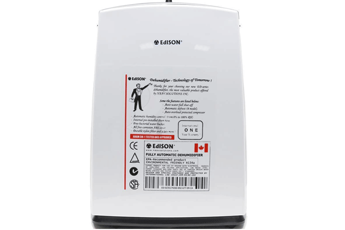 Máy hút ẩm EDISON ED-12B Nhập khẩu Thái Lan