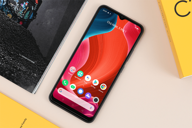 Điện Thoại Realme RMX3063 - C20 Xám Khói
