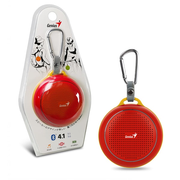 Loa Bluetooth Genius SP-906BT (đỏ)