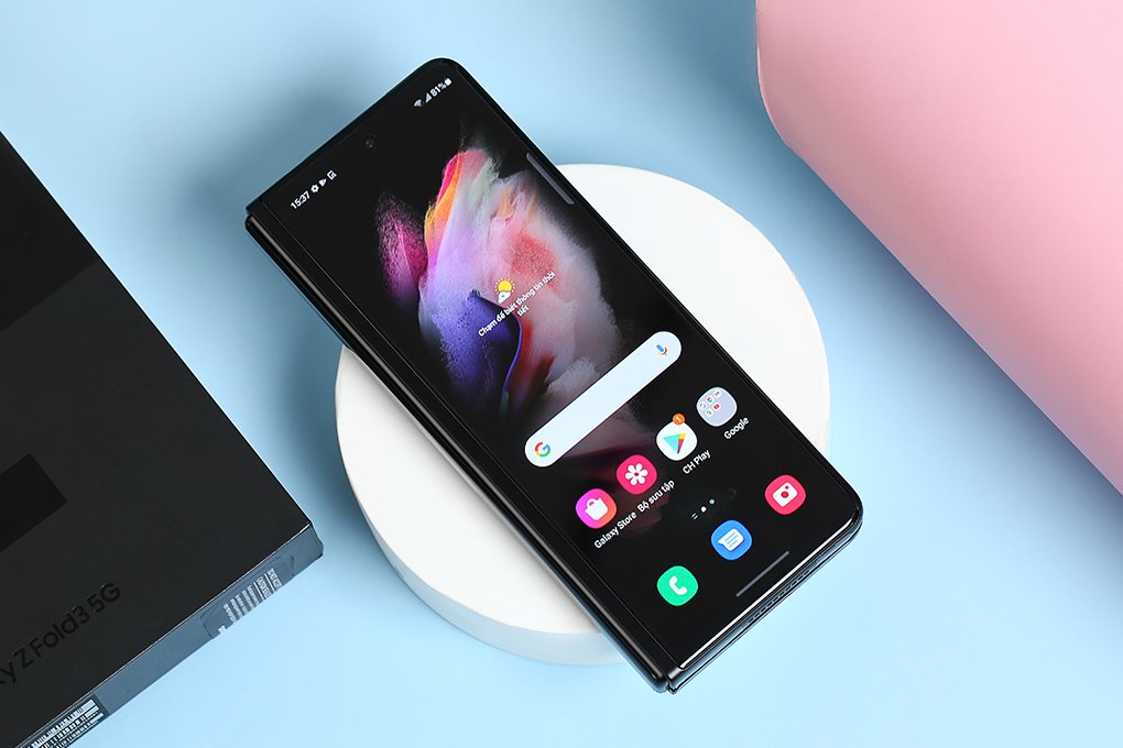 Điện thoại Samsung Galaxy Z Fold 3 5G 512G Đen Phantom
