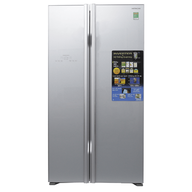 TỦ LẠNH SBS HITACHI R-S700PGV2 (GS) - 605 Lít (Bạc)