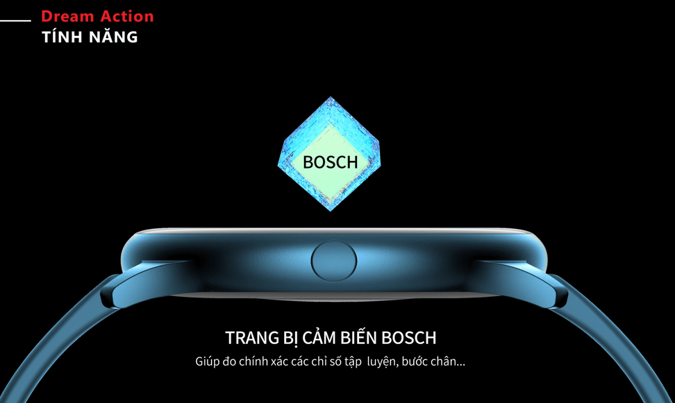 Đồng hồ thông minh Masstel Dream Action (Màu xanh)
