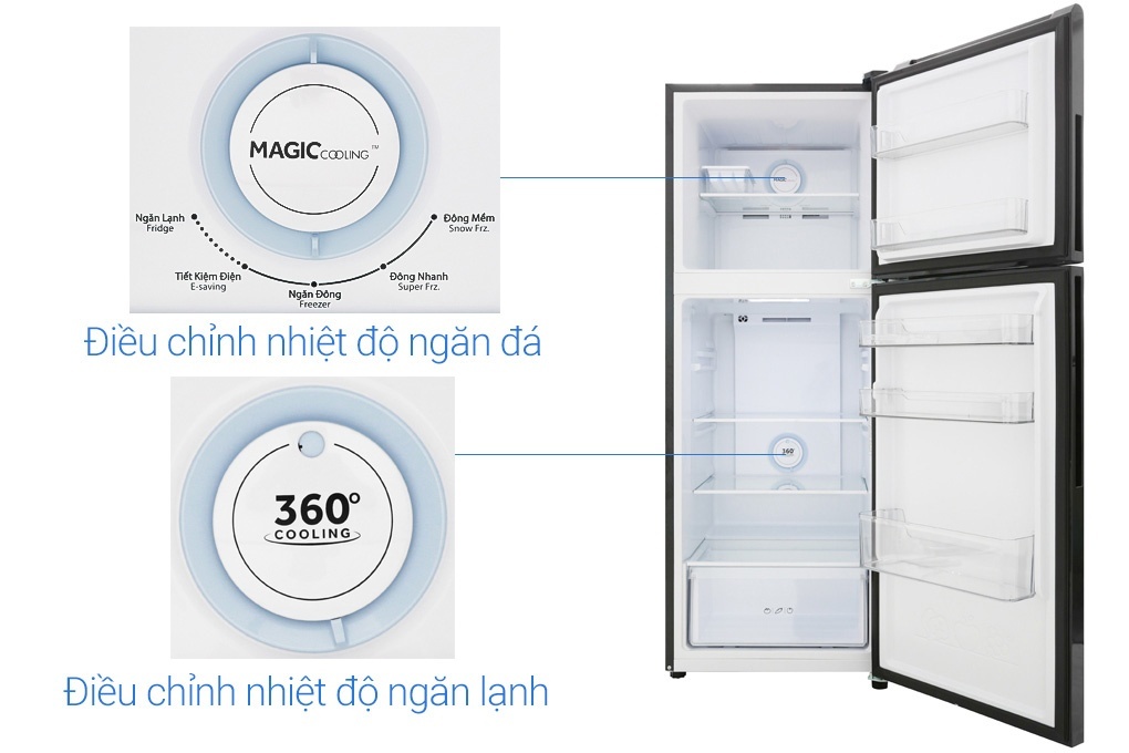 Tủ lạnh Aqua Inverter 235L AQR-T249MA(PB)