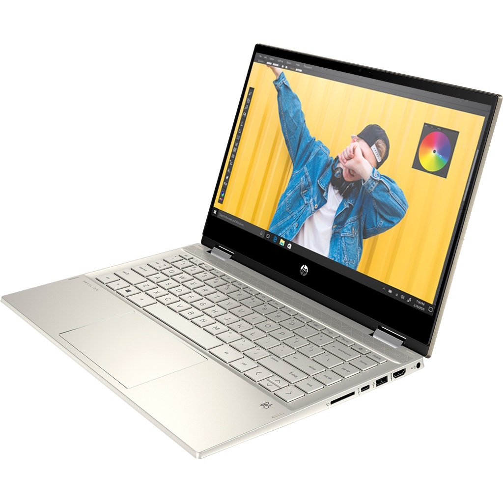 Laptop HP Pavilion x360 14-dw1016TU 2H3Q0PA Vàng