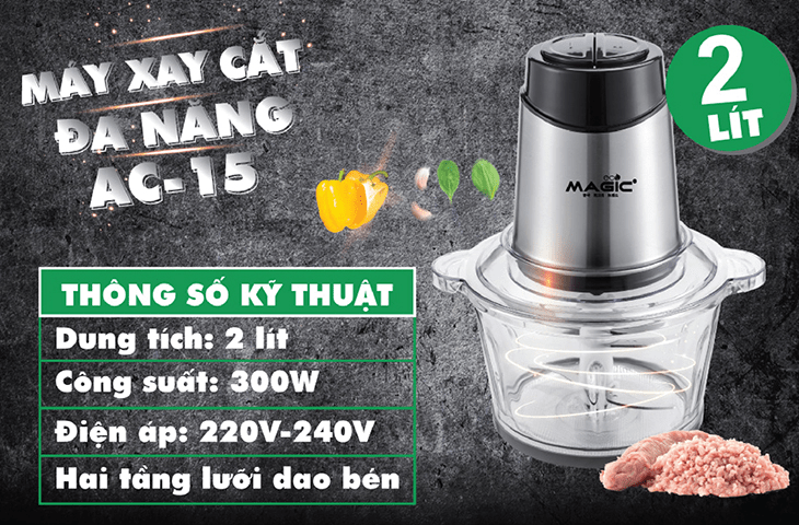 Máy xay thịt Magic Eco AC-15