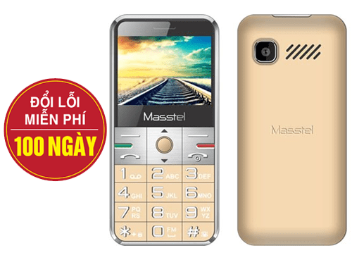Điện thoại Masstel Fami S - Gold