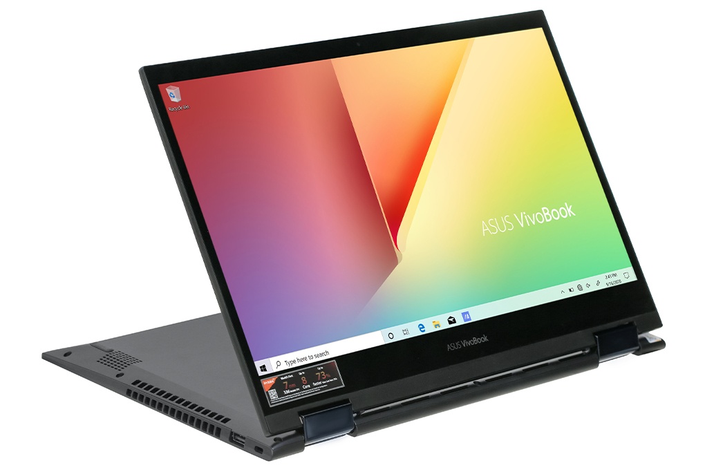 Laptop Asus VivoBook Flip 14 TM420IA-EC031T Đen