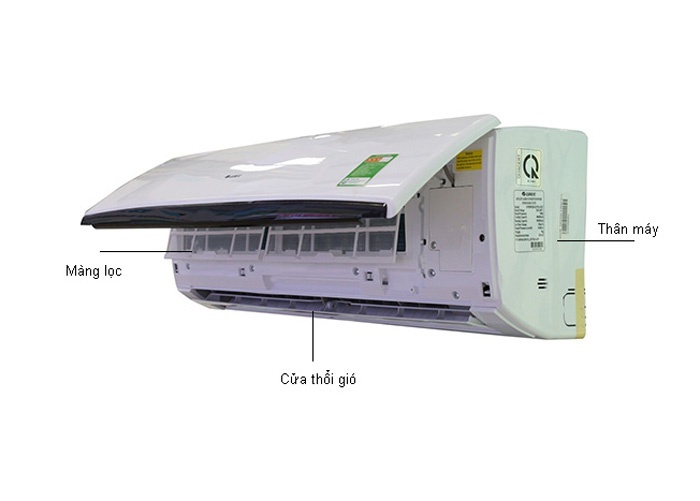 Điều hòa 2 chiều Gree GWH12QC-K3NNA1H - 12.000BTU