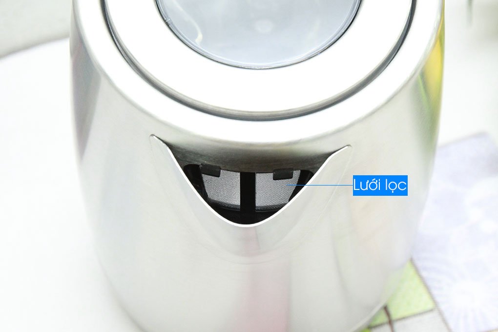 Ấm siêu tốc 1.7 lít Inox Sunhouse SHD1375 1850W