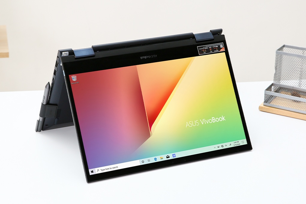 Laptop Asus VivoBook Flip 14 TM420IA-EC031T Đen