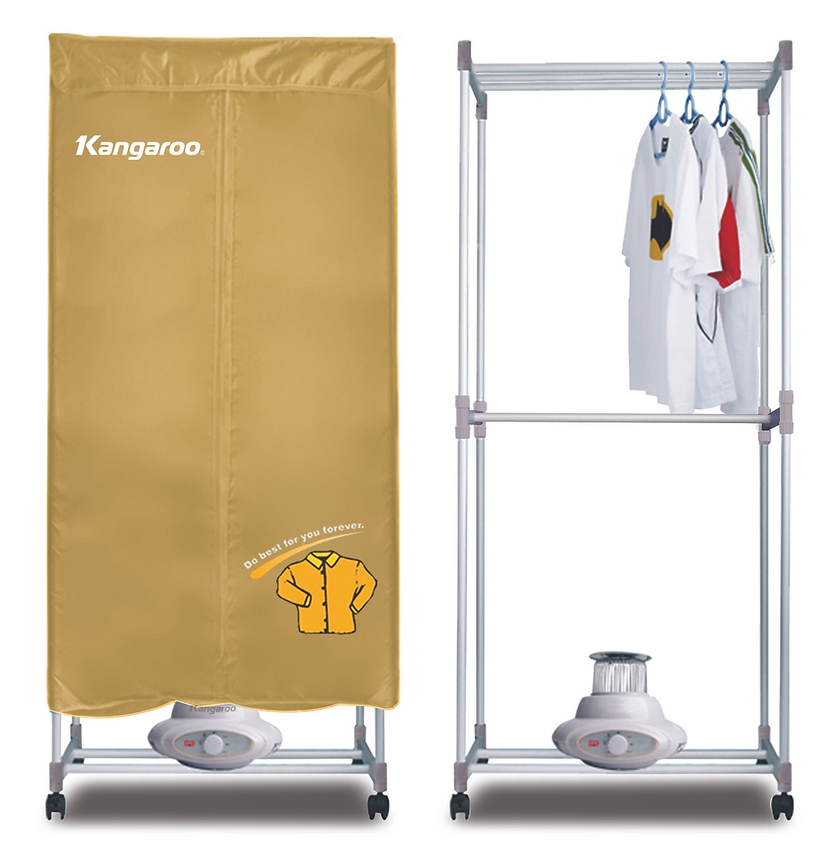 Tủ sấy quần áo Kangaroo KG307 - 1000W