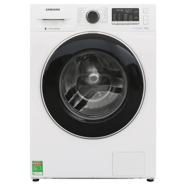 Máy giặt 9 Kg Samsung WW90J54E0BW/SV hơi nước
