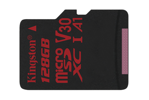 Thẻ nhớ Kingston 128GB microSDXC Canvas React 100R CL10 UHS-I U3 Single Pack with Adapter_SDCR/128GB