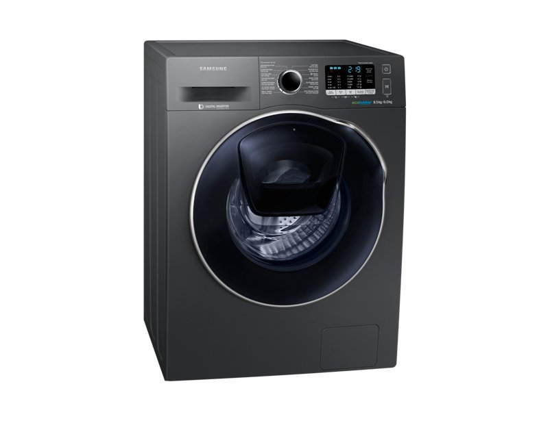 Máy giặt Lồng Ngang 8 kg + Sấy 6kg Samsung AddWash WD85K5410OX/SV