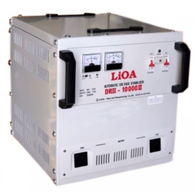 Ổn áp 1 Pha Lioa DRII - 10kVA-II