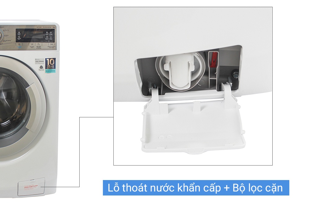 Máy giặt 9 Kg Electrolux EWF12933 (Trắng)