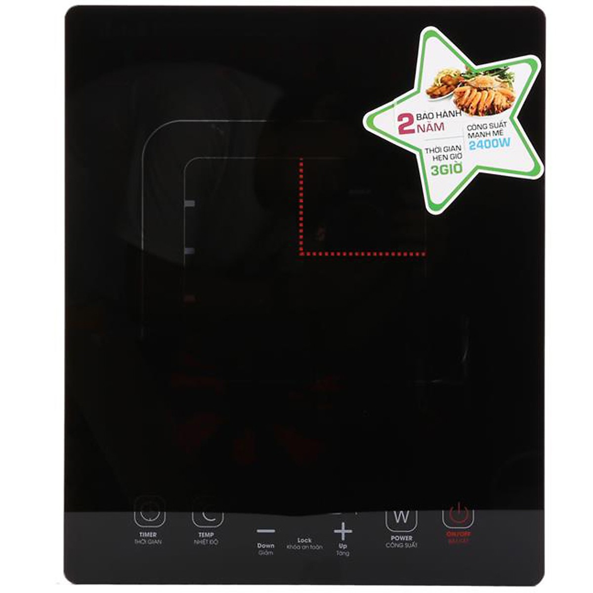 Bếp từ KORIHOME ICK-356BK 2400W