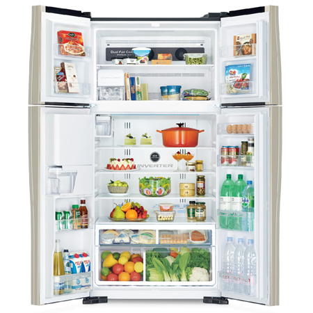 Tủ lạnh Hitachi R-W720FPG1X/GBW - 582 Lít (Nâu)