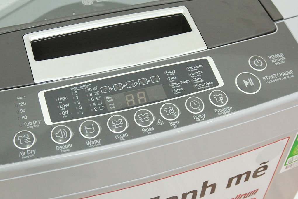 Máy giặt 8 Kg LG WF-S8019DB lồng đứng