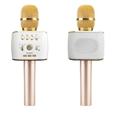 Mic Karaoke kèm loa Bluetooth Icore M9