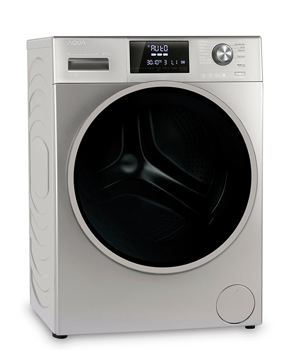 Máy giặt AQUA lồng ngang 9.5kg AQD-DD950E.S