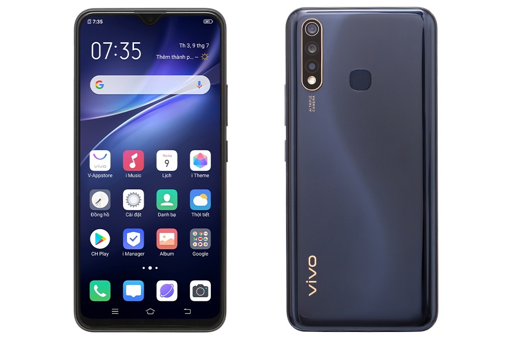 Điện thoại Vivo 1915-Y19 (6+126GB) (Đen)
