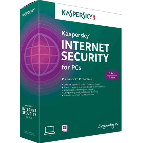 PM diệt Virus Kaspersky Internet Security for 3 user 1 năm