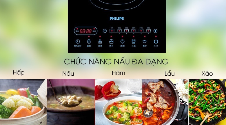 Bếp từ Philips HD4932 2100W