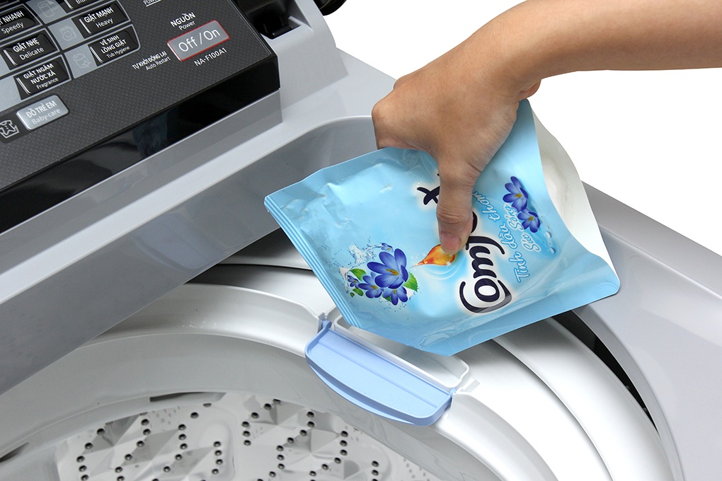 Máy giặt 10 Kg Panasonic NA-F100A1GRV lồng đứng
