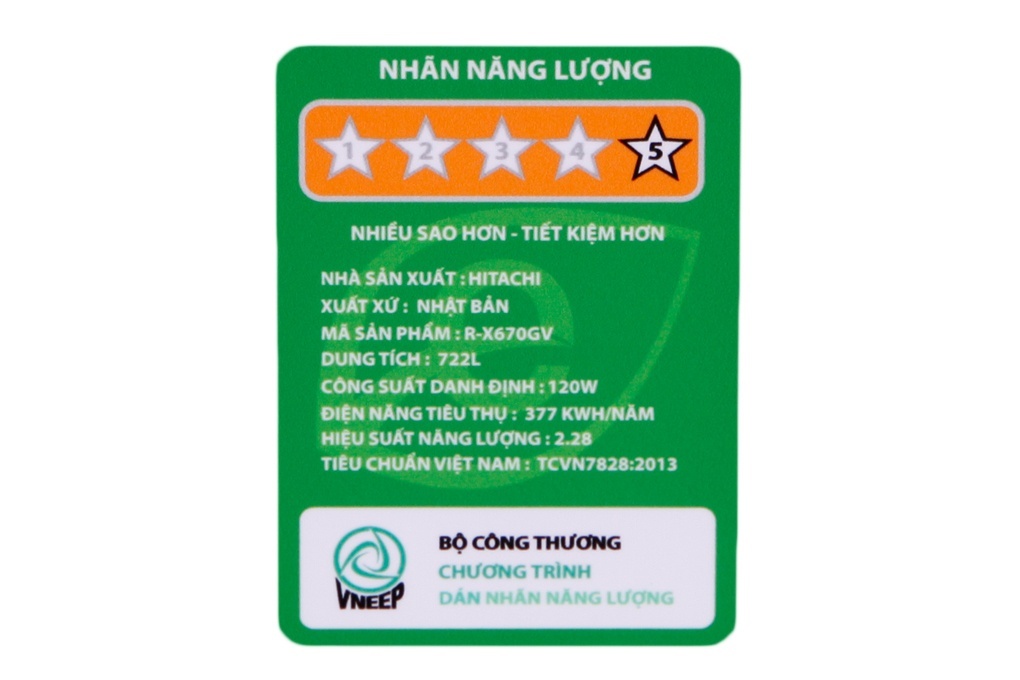 Tủ lạnh 6 cánh Hitachi X670GV(X) 722 Lít Inverter dòng French Door