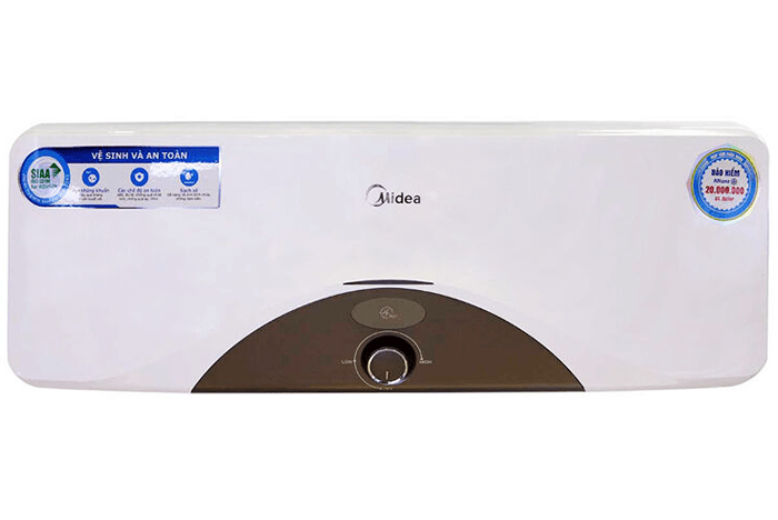 Bình nóng lạnh gián tiếp Midea D20-25HA1 20L