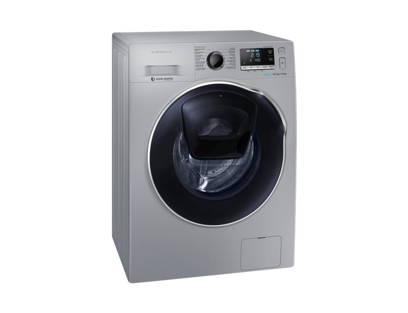 Máy giặt lồng Ngang 10.5Kg + Sấy 6Kg Samsung WD10K6410OS/SV
