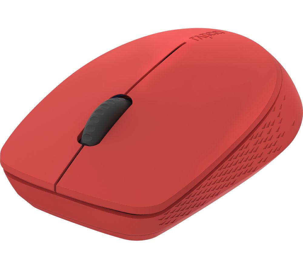 Chuột không dây đa kêt nối Wireless và Bluetooth Rapoo M100 Silent Đỏ