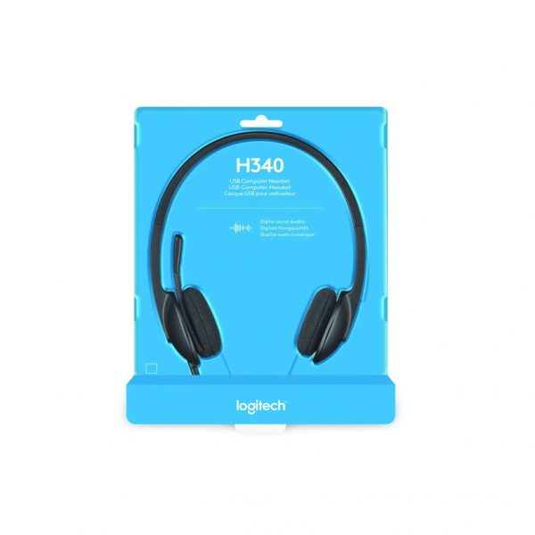 Tai nghe chụp đầu có mic Logitech H340