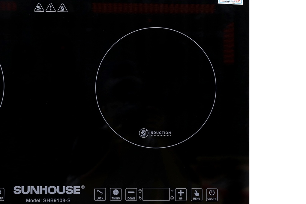 Bếp từ đôi Sunhouse SHB9108-S 4900 W